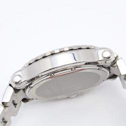 Chopard White Stainless Steel Diamond Happy Sport 288499-3003 Women's Wristwatch 42 mm