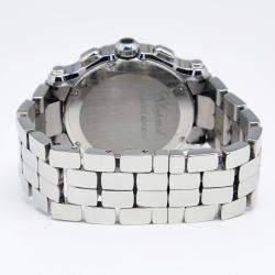 Chopard White Stainless Steel Diamond Happy Sport 288499-3003 Women's Wristwatch 42 mm