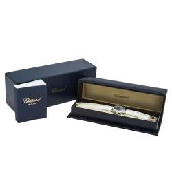 Chopard Mother of Pearl Stainless Steel Diamond Rubber Mille Miglia 8588 Women's Wristwatch 39 mm