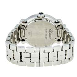 Chopard Mother of Pearl Stainless Steel Happy Sport 8475 Women's Wristwatch 35 mm