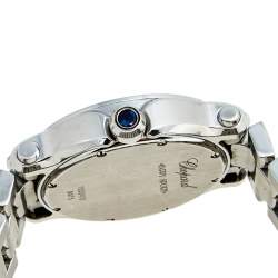 Chopard Mother of Pearl Stainless Steel Happy Sport 8475 Women's Wristwatch 35 mm