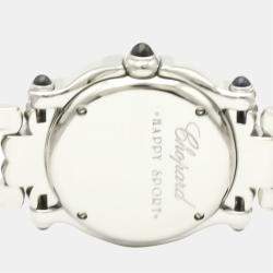 Chopard MOP Stainless Steel Happy Sport 27/8250-23 Quartz Women's Wristwatch 26 MM