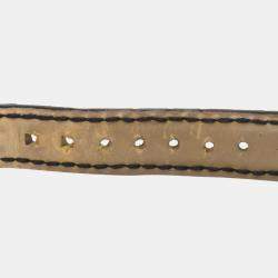 Pre Owned Chopard Black Diamonds Stainless Steel Happy Sport 27/8245-23 Quartz Women's Wristwatch 26 mm