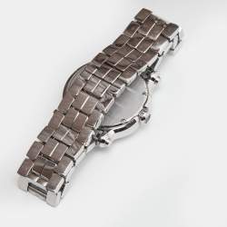 Chopard White Stainless Steel Diamond Happy Diamond 278509-3002 Women's Wristwatch 30 mm