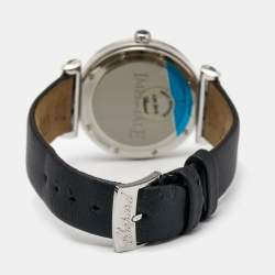 Chopard Silver Stainless Steel Diamond Satin Imperiale 388532-3001 Women's Wristwatch 36 mm