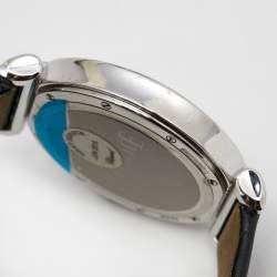 Chopard Silver Stainless Steel Diamond Satin Imperiale 388532-3001 Women's Wristwatch 36 mm