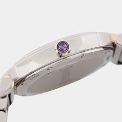 Chopard Mother of Pearl 18k Rose Gold Stainless Steel Imperiale 388532-6002 Women's Wristwatch 36 mm