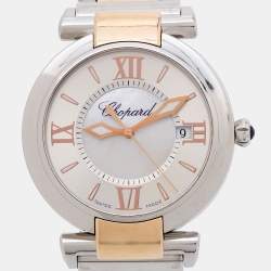 Chopard Mother of Pearl 18k Rose Gold Stainless Steel Imperiale 388532-6002 Women's Wristwatch 36 mm