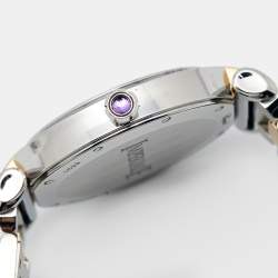 Pre Owned Chopard Mother of Pearl 18k Rose Gold Stainless Steel Imperiale 388531-6002 Women's Wristwatch 40 mm