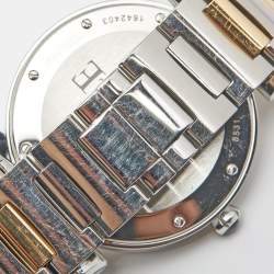 Pre Owned Chopard Mother of Pearl 18k Rose Gold Stainless Steel Imperiale 388531-6002 Women's Wristwatch 40 mm