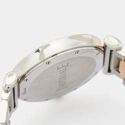 Chopard Silver Mother of Pearl 18K Rose Gold Stainless Steel Imperiale 388532-6001 Women's Wristwatch 36 mm