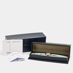 Chopard Mother of Pearl 18k Rose Gold Stainless Steel Alligator Imperiale 388532-6001 Women's Wristwatch 36 mm 