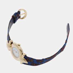 Chopard White 18K Yellow Gold Casmir Women's Wristwatch 23 mm