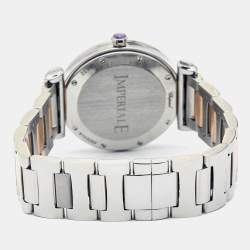 Chopard Mother of Pearl 18k Rose Gold Stainless Steel Imperiale 388532-6002 Women's Wristwatch 36 mm