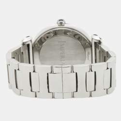 Chopard Silver Stainless Steel Diamond Imperiale 388532-3002 Women's Wristwatch 36 mm