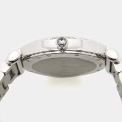 Chopard Silver Stainless Steel Diamond Imperiale 388532-3002 Women's Wristwatch 36 mm