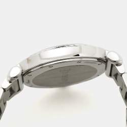 Chopard Silver Stainless Steel Diamond Imperiale 388532-3002 Women's Wristwatch 36 mm