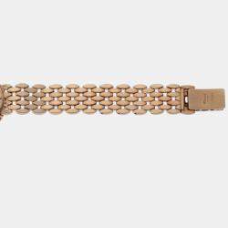 Chopard White Diamond 18k Yellow Gold Classic Quartz Women's Wristwatch 22 mm