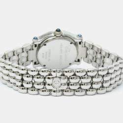 Chopard White Stainless Steel Happy Sport 27/8250-23 Quartz Women's Wristwatch 26 mm