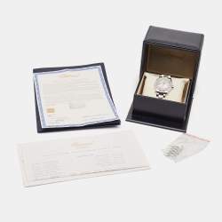 Chopard Mother of Pearl Diamond Stainless Steel Happy Sport 278477-3002 Women's Wristwatch 36 mm