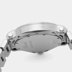 Chopard Mother Of Pearl Diamond Stainless Steel Happy Sport 8475 Women's Wristwatch 35 mm