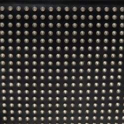 Christian Louboutin Black Leather Studded iPad Case