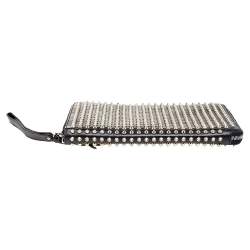 Christian Louboutin Black leather Studded iPad Case