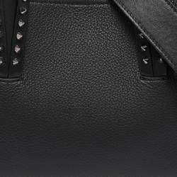 Christian Louboutin Black Leather Mini Cabata Tote