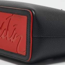 Christian Louboutin Black Leather Mini Cabata Tote