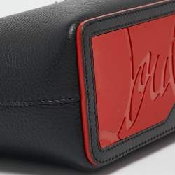 Christian Louboutin Black Leather Mini Cabata Tote