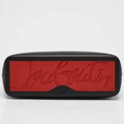 Christian Louboutin Black Leather Mini Cabata Tote