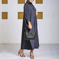 Christian Louboutin Black Leather Mini Cabata Tote