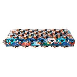 Christian Louboutin Multicolor Leather Panettone Wallet