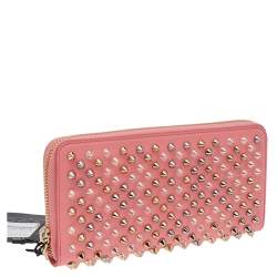 Christian Louboutin Pink Leather M Panettone Wallet