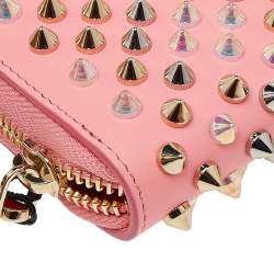Christian Louboutin Pink Leather M Panettone Wallet