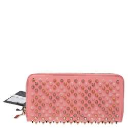 Christian Louboutin Pink Leather M Panettone Wallet