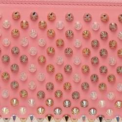 Christian Louboutin Pink Leather M Panettone Wallet