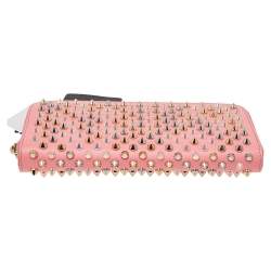 Christian Louboutin Pink Leather M Panettone Wallet