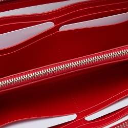 مملوكة مسبقًا Christian Louboutin Pink Leather M Panettone Wallet