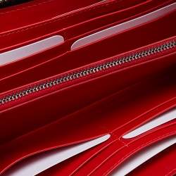 مملوكة مسبقًا Christian Louboutin Black Leather M Panettone Wallet