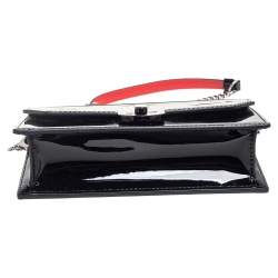 Christian Louboutin Black Patent Leather Elisa Crossbody Bag