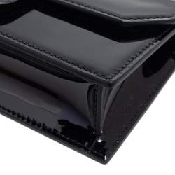 Christian Louboutin Black Patent Leather Elisa Crossbody Bag