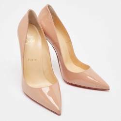 Christian Louboutin Dusty Pink Patent Leather So Kate Pumps Size 39