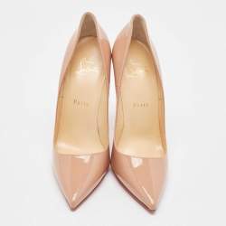 Christian Louboutin Dusty Pink Patent Leather So Kate Pumps Size 39