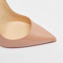 Christian Louboutin Dusty Pink Patent Leather So Kate Pumps Size 39