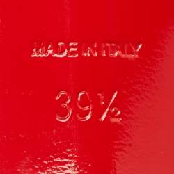 Pre Owned صندل كريستيان لوبوتان جلد متعدد الألوان مالتيبلاتيكول مزخرف مقاس 38.5