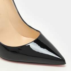 Christian Louboutin Black Patent Leather So Kate Pumps Size 39.5 