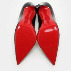 Christian Louboutin Black Patent Leather So Kate Pumps Size 39.5 