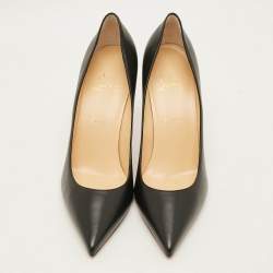 Pre Owned Christian Louboutin Kate Size 42 Black Leather Pumps