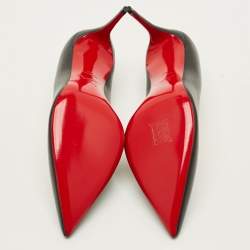 Pre Owned Christian Louboutin Kate Size 42 Black Leather Pumps